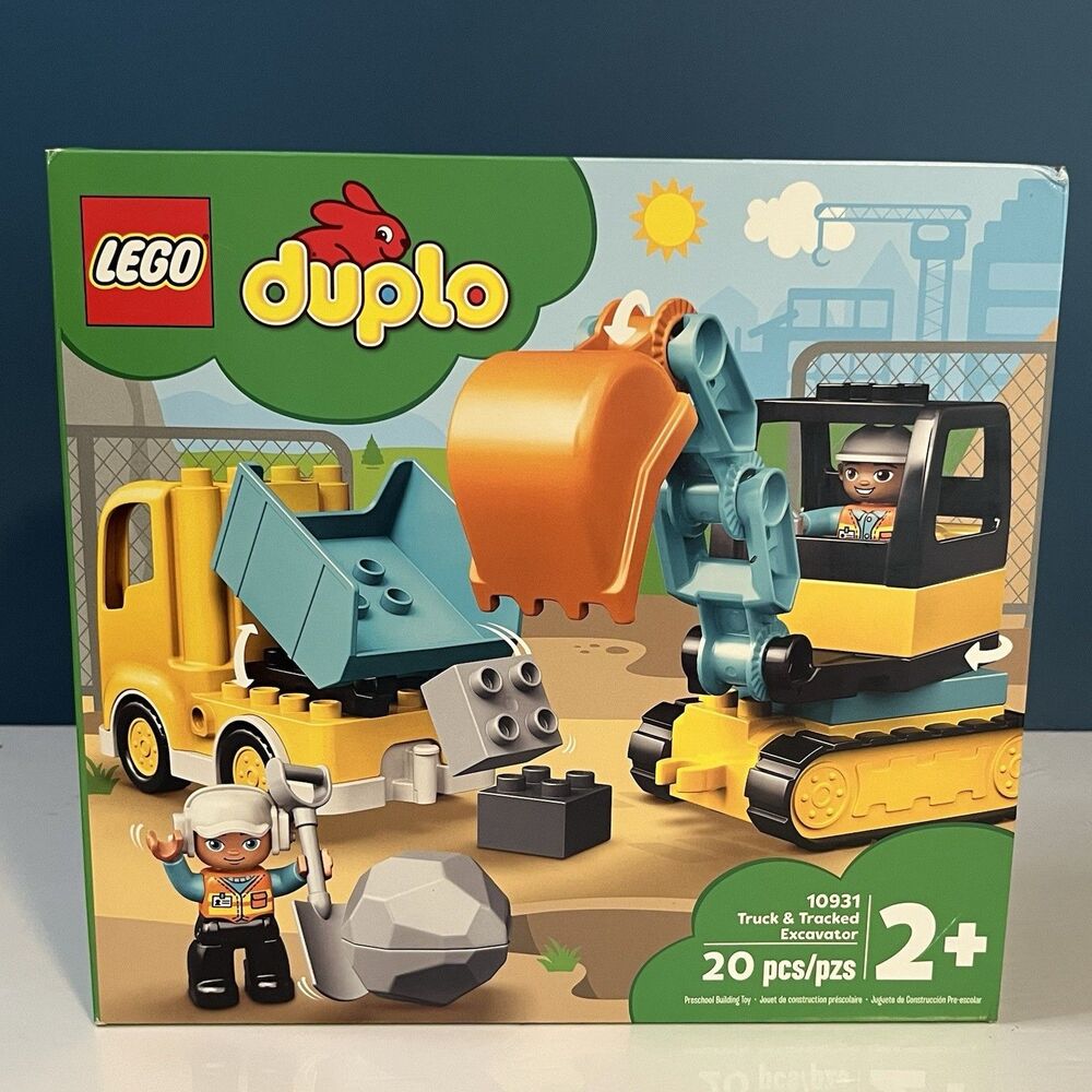 LEGO DUPLO 10931 Truck & Tracked Excavator NEW Sealed Retired